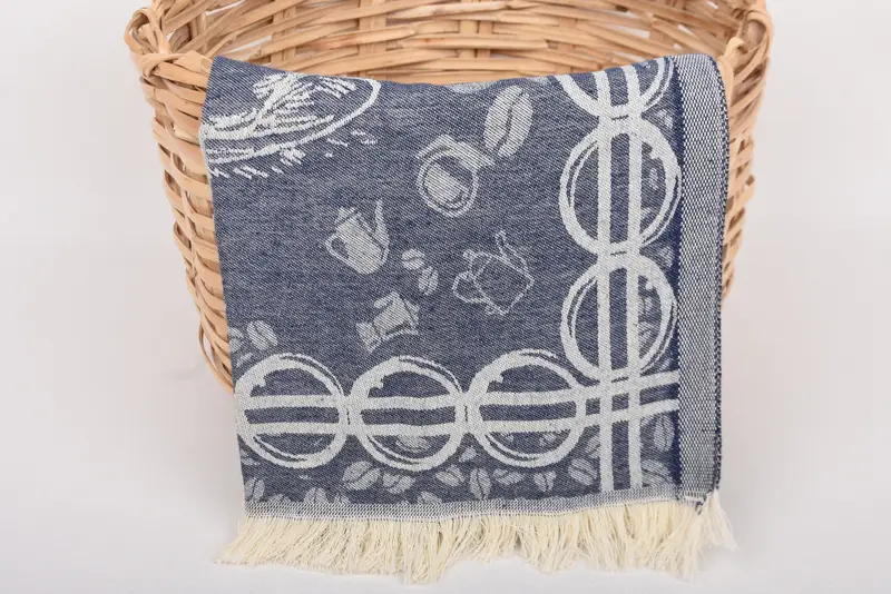 Bridesmaid Gifts, Personalized Gift, Bulk Order Towel, Kitchen Towel, Bachelorette Towel, Employee Gifts, 28x20 Cotton Coffee Patterned Towel - 6