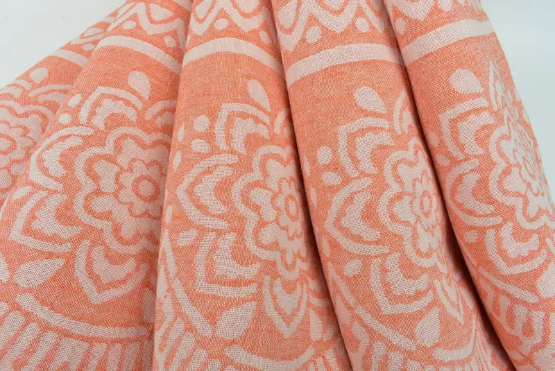 Cute Beach Towel, Wedding Gift, Bridesmaid Proposal Gift, 74x36 Cotton Floral Patterned Towel, Bridesmaid Gifts, Beach Size Towel, Custom Gift - 6