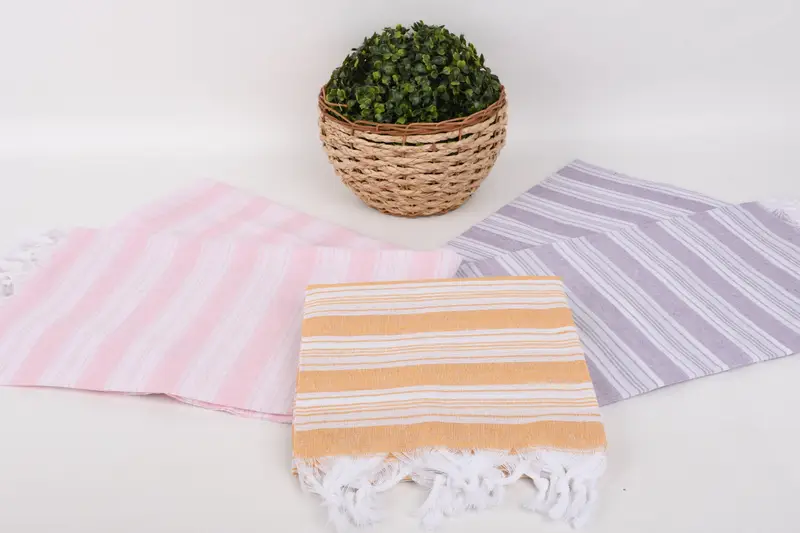 Personalisiertes Geschenk, maßgeschneidertes Geschenk, Hochzeitsgeschenke Handtuch, extra großes türkisches Badetuch, 70x40 Baumwollstreifentuch, Familiengeschenk, Hochzeitstuch - 6