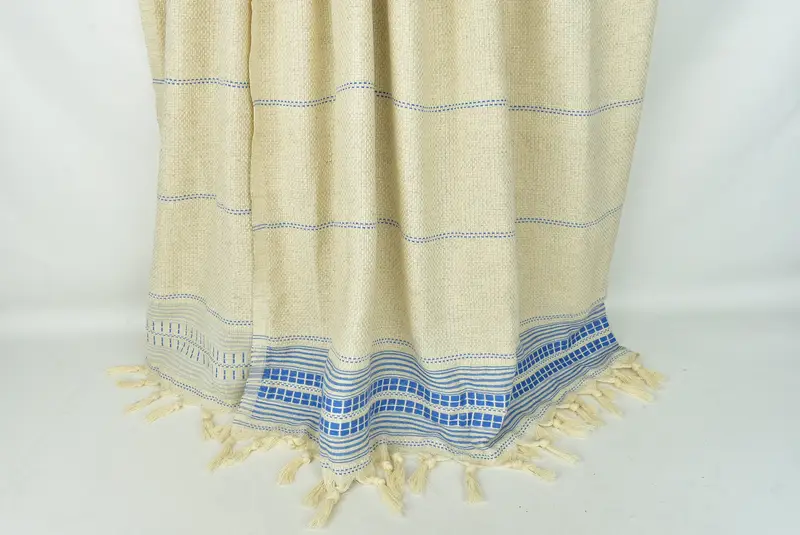 Tablecloth, 96x94 Linen Striped Towel, Personalized Gifts, Turkish Bedspread, Personalize Gift, Boho Throw Blankets, Valentine Day Gift For Her - 8