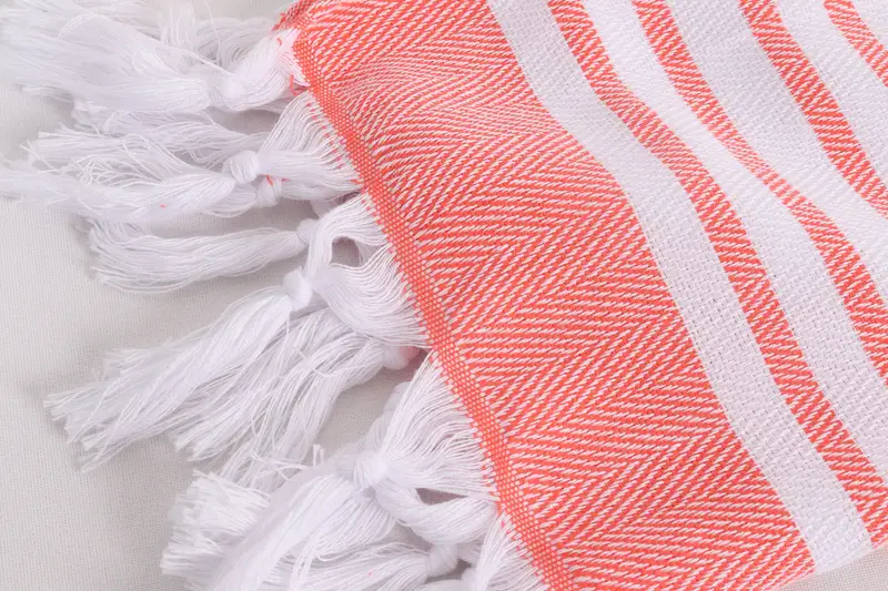 Turkish Tea Towel, Bathroom Towels, Wedding Anniversary Gift, Turkish Hand Towel, 40x20 Cotton Zig zag Towel, Wedding Gift For Bride, Gym Towel - 7