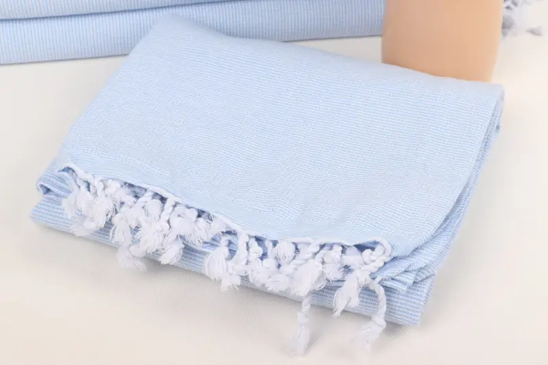 Bridesmaid Proposal Gift, Lightweight Turkish towel, Bachelorette Party Gifts, 68x40 Cotton Polka Dot Towel, Bachelorette Party Decorations - 5