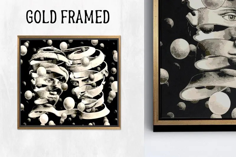 Gerçeküstü Soyut Modern Kanvas: Mekanınızı Sanatla Yükseltin