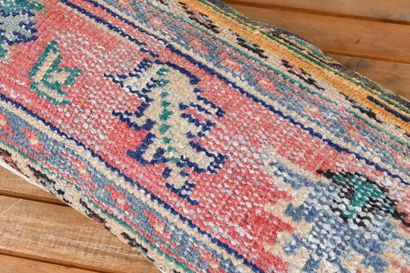 12x36 Red Pillow, Kilim Pillow, Living Room Throw Pillow, Cushion, Boho Pillow, Toss Cushion, Muted Pillow Cover, Cozy Throw Pillow, Turkish Pillow - 4