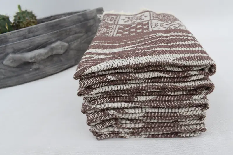Yaz Hediyesi, Monogram Mutfak Havlu, Düğün Favorları, Büyükanne Hediyesi, 28x20 Pamuklu Çizgili Havlu, Seyahat Havlu, Türk Çay Havlusu, Konuk Havlu - 5