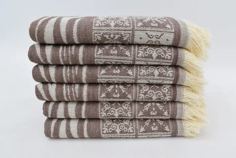 Yaz Hediyesi, Monogram Mutfak Havlu, Düğün Favorları, Büyükanne Hediyesi, 28x20 Pamuklu Çizgili Havlu, Seyahat Havlu, Türk Çay Havlusu, Konuk Havlu - 2