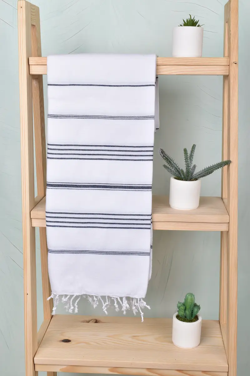 70x40 Cotton Striped Towel, Bachelorette Party Gifts Bridesmaids, Bachelor Party Favors, Custom Towel, Quick-Dry Beach Towel, Gift For Coworker - 8