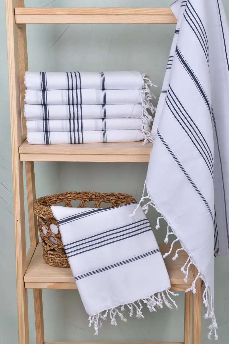 70x40 Cotton Striped Towel, Bachelorette Party Gifts Bridesmaids, Bachelor Party Favors, Custom Towel, Quick-Dry Beach Towel, Gift For Coworker - 3