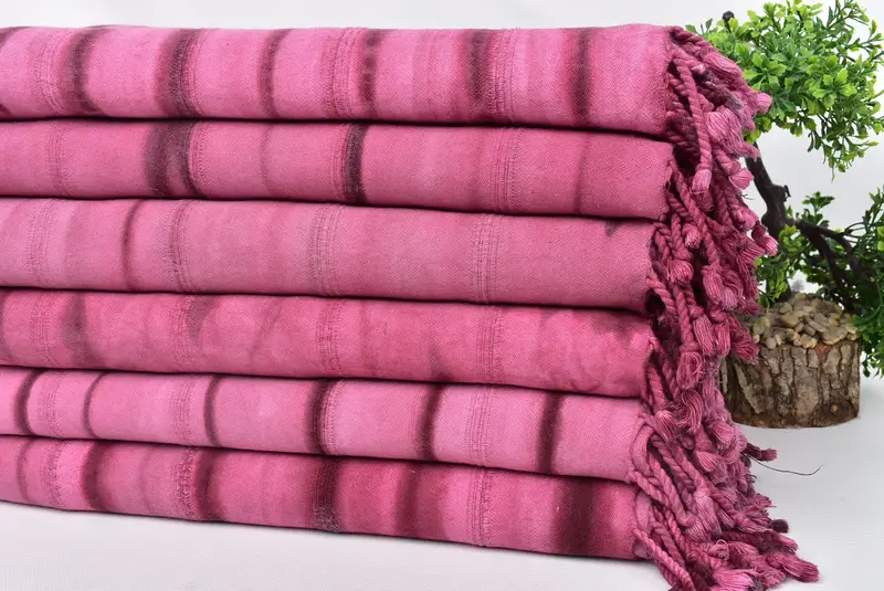 Bridesmaid Gift, Bachelorette Favor, 64x38 Cotton Striped Tie Dye Towel, Custom Name Towel, Bachelorette Party Gifts Bridesmaids, Travel towel - 4