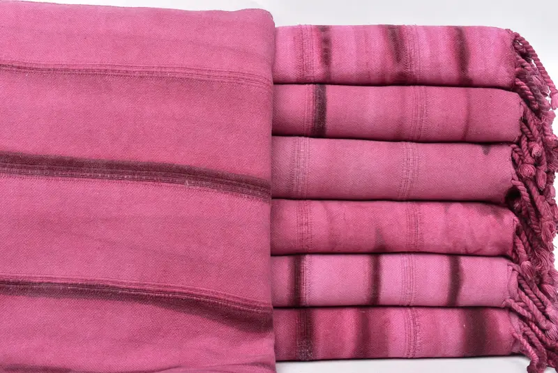 Bridesmaid Gift, Bachelorette Favor, 64x38 Cotton Striped Tie Dye Towel, Custom Name Towel, Bachelorette Party Gifts Bridesmaids, Travel towel - 2
