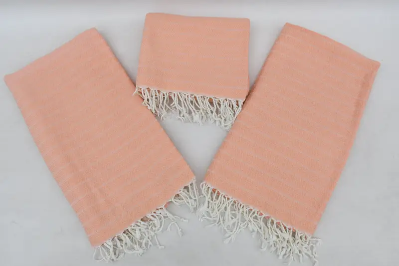 Valentines Day Gift Idea, Lightweight Turkish towel, 70x40 Cotton Striped Towel, Bachelorette Party Gift, Personalized Wedding Gift, Holiday Towel - 8