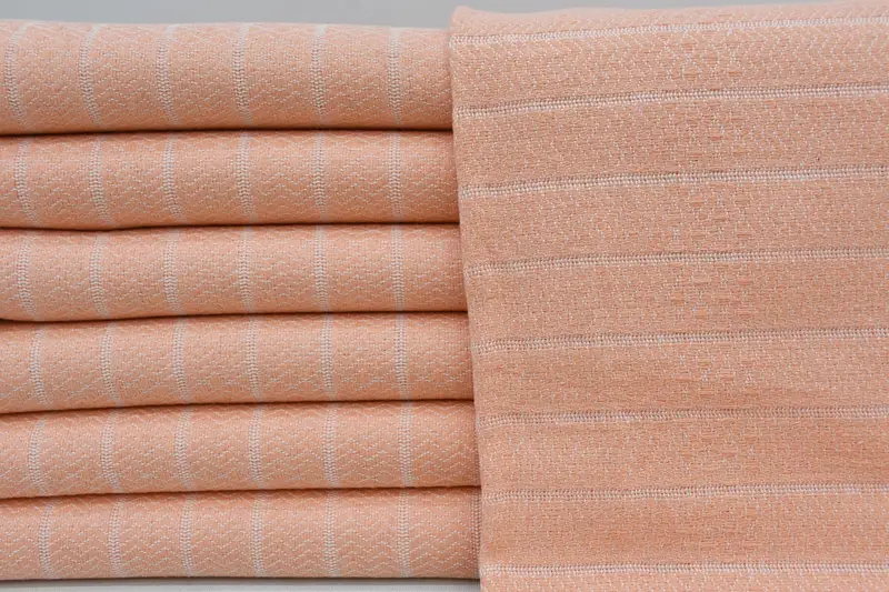 Valentines Day Gift Idea, Lightweight Turkish towel, 70x40 Cotton Striped Towel, Bachelorette Party Gift, Personalized Wedding Gift, Holiday Towel - 1