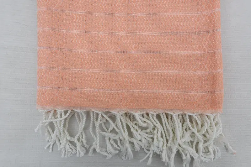 Valentines Day Gift Idea, Lightweight Turkish towel, 70x40 Cotton Striped Towel, Bachelorette Party Gift, Personalized Wedding Gift, Holiday Towel - 5