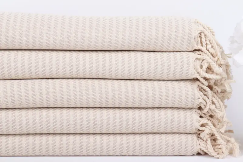 70x40 Cotton Polka Dot Towel, Embroidery Towels, Custom Wedding Gifts, Peshtemal Towel, Bridal Shower Favors, Custom Towel, Custom Turkish Towel - 3