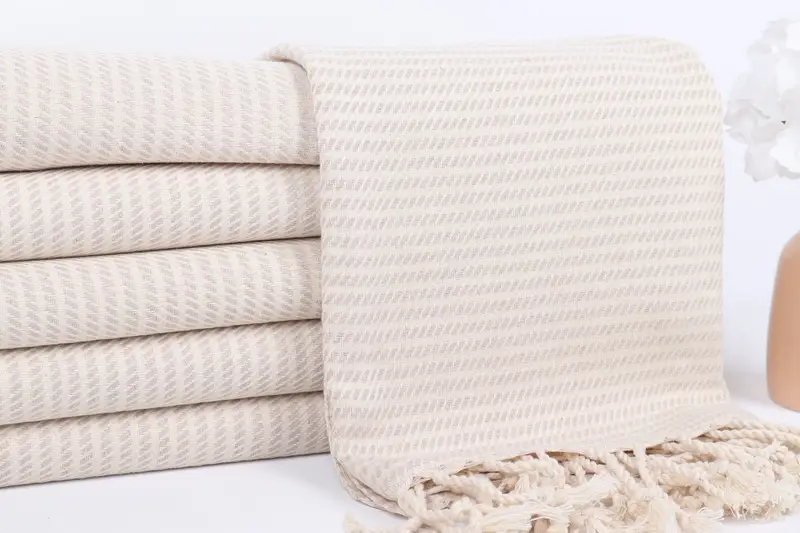 70x40 Cotton Polka Dot Towel, Embroidery Towels, Custom Wedding Gifts, Peshtemal Towel, Bridal Shower Favors, Custom Towel, Custom Turkish Towel - 2