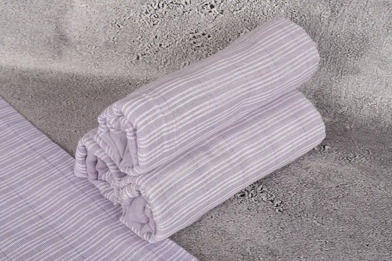 Guest Towel, Summer Gift Ideas, Family Gift, Gift For Him, Bachelor Gifts, Housewarming Gift, 70x40 Cotton Striped Towel, Family Gift Basket - 7