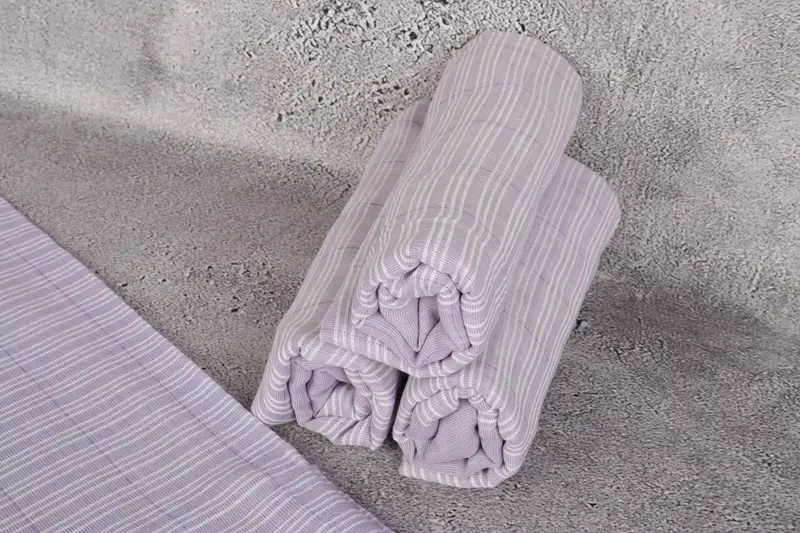 Guest Towel, Summer Gift Ideas, Family Gift, Gift For Him, Bachelor Gifts, Housewarming Gift, 70x40 Cotton Striped Towel, Family Gift Basket - 8