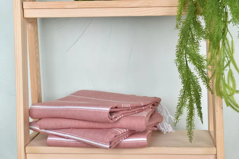 Gift For Her, Turkish towel, Bridesmaid Gifts Personalized, Bachelor Towel, 70x40 Cotton Striped Towel, Organic Towel, Sand-resistant towel - 7