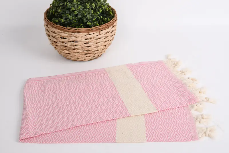 Bridal Shower Gifts, Monogram Hand Towel, Kitchen Towel, Personalized Dish Towel, 36x20 Cotton Diamond Towel, Beach Bachelorette Party Decorations - 4
