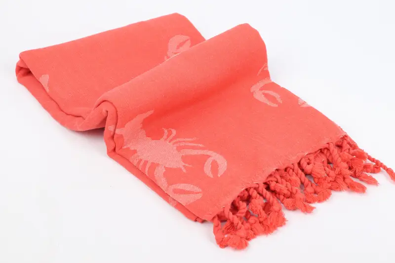 70x40 Cotton Scorpion Patterned Towel, Unique Gift, Monogram Beach Towel, Monogram Towels, Spa Towel, Bridesmaid Gift Towel, Absorbent Turkish towel - 7