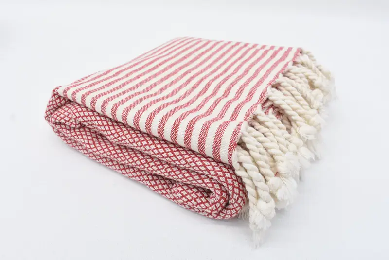Bridal Gifts, 68x32 Cotton Striped Towel, Best spa Turkish towel for luxury home decor, Custom Wedding Gift, Peshtemal Towel, Fouta towel - 6