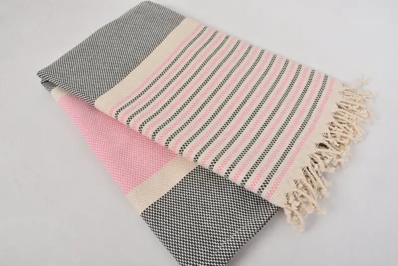Travel towel, Turkish Towel Personalized, House Warming Gift, Peshtemal Towel, Personalized Gifts, Hammam towel, 70x40 Cotton Geometric Towel - 6