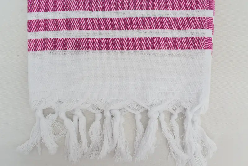 Monogram Hand Towel, Monogrammed Hand Towel, 36x24 Cotton Herringbone Towel, Gym Towel, Bridesmaid Gifts, Wedding Anniversary Gift, Birthday Gift - 5