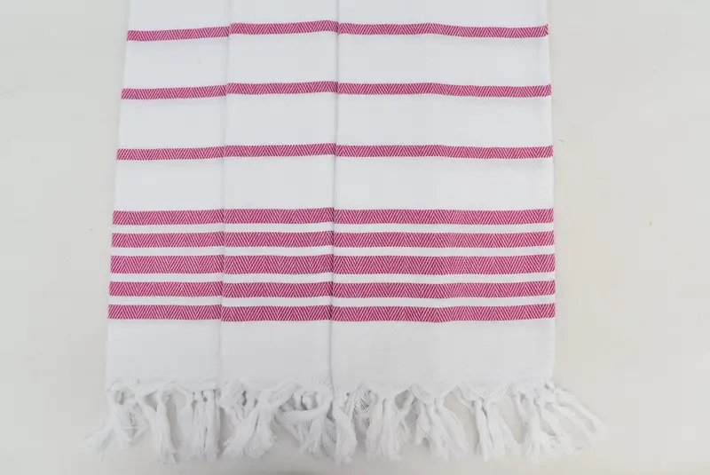 Monogram Hand Towel, Monogrammed Hand Towel, 36x24 Cotton Herringbone Towel, Gym Towel, Bridesmaid Gifts, Wedding Anniversary Gift, Birthday Gift - 6