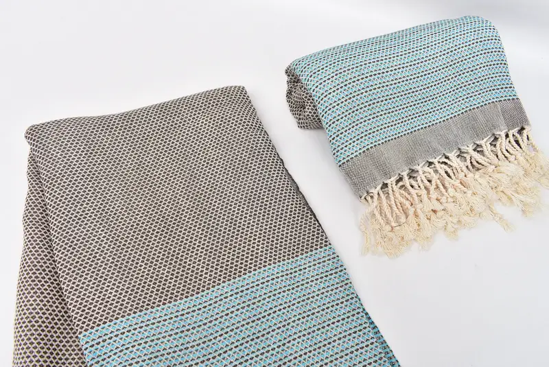 Organic towel, Bachelor Gifts, 70x40 Cotton Geometric Towel, Custom Gifts, Lightweight towel, Yoga Towel, Halloween Bachelorette Party Favors - 7