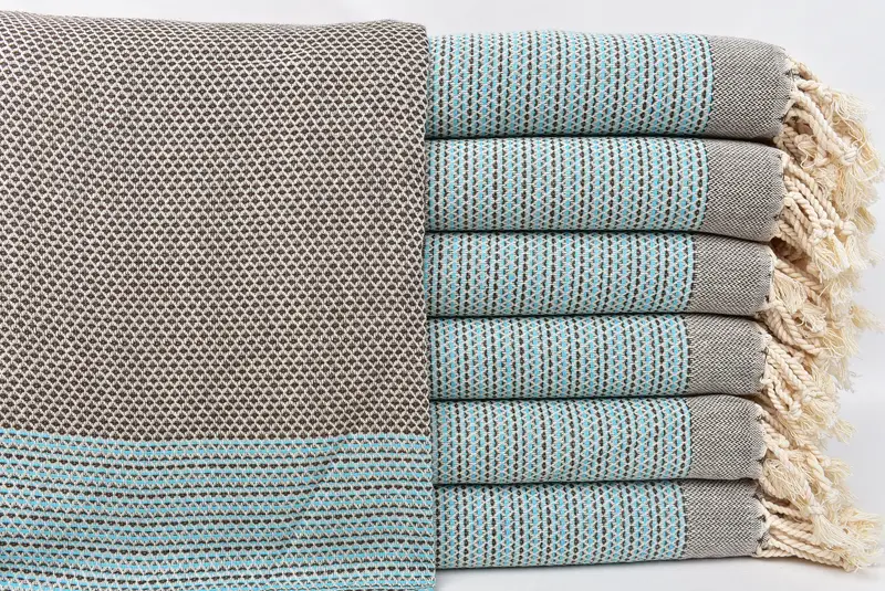 Organic towel, Bachelor Gifts, 70x40 Cotton Geometric Towel, Custom Gifts, Lightweight towel, Yoga Towel, Halloween Bachelorette Party Favors - 1