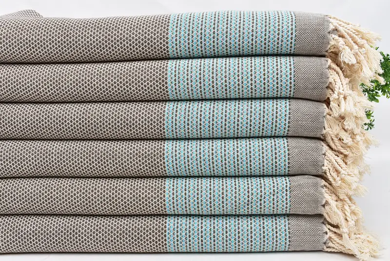 Organic towel, Bachelor Gifts, 70x40 Cotton Geometric Towel, Custom Gifts, Lightweight towel, Yoga Towel, Halloween Bachelorette Party Favors - 3