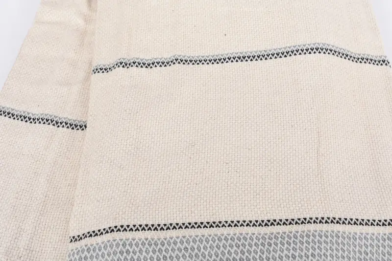 Personalized Wedding Gift For Couple, Turkish Blanket, Custom Wedding Gifts, 104x96 Cotton Striped Towel, Bachelorette Party Favors, Organic Throw - 4