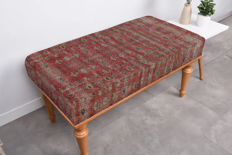 キリム風パターンのモジュール式オットマン、快適なソファセット オットマン