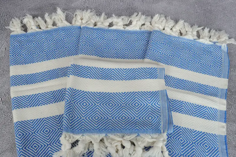 Kitchen Towel, Bridal Shower Gift, Best Friend Gift Ideas, Personalized Gifts, Handmade Gift, 32x20 Cotton Diamond Towel, Monogrammed Hand Towel - 4