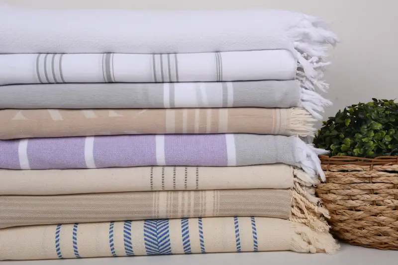 Housewarming Gift, Gifts For Him, Gym Towel, 70x40 Cotton Set of 8 Towel, Bachelor Bachelorette Party Favors, Peshtemal Towel, Bachelor Party Favors - 2