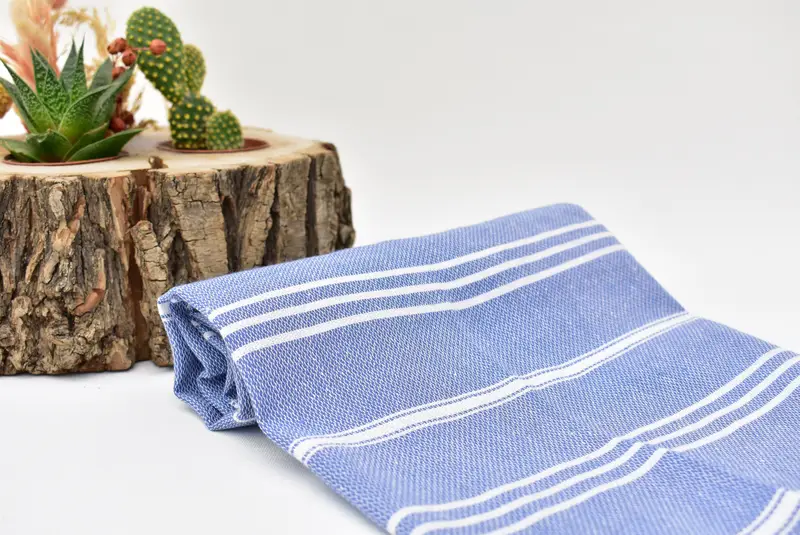 Monogram Kitchen Towel, 40x24 Cotton Striped Towel, Travel Towel, Turkish Hand Towel, Personalized Hand Towel, Spa Towel, Bachelorette Party Favor - 7