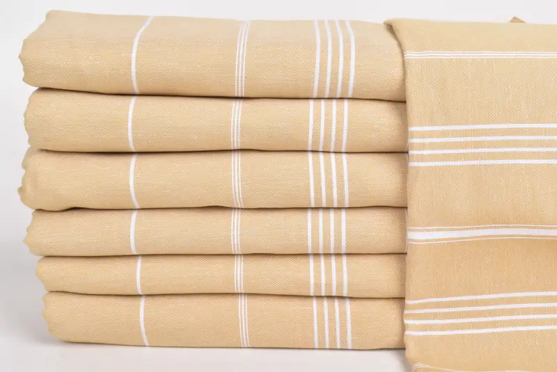 Woven Throw Blanket, Throw Blanket, Bridesmaid Gifts, Bachelorette Party Favors Beach, Best Friend Wedding Gift, 96x80 Cotton Striped Towel - 2