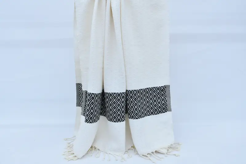 Embroidery Towel, Personalized Turkish Towel, Peshtemal Towel, Beach towel, Valentines Day Gift Idea, 70x40 Cotton Striped Towel, Turkish bath towel - 8