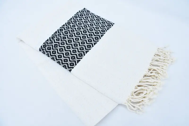 Embroidery Towel, Personalized Turkish Towel, Peshtemal Towel, Beach towel, Valentines Day Gift Idea, 70x40 Cotton Striped Towel, Turkish bath towel - 5