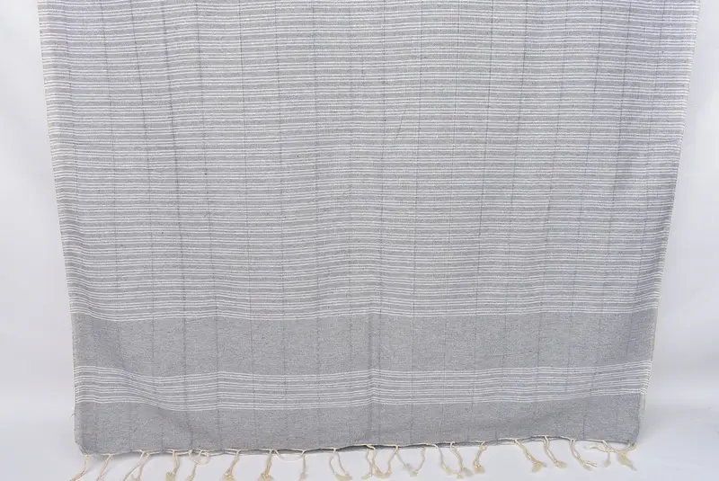 Anniversary Gift For Her, Personalized Wedding Gift, Peshtemal Towel, 70x40 Cotton Striped Towel, Yoga Towel, Beach Towel Monogram, Wedding Gift - 8