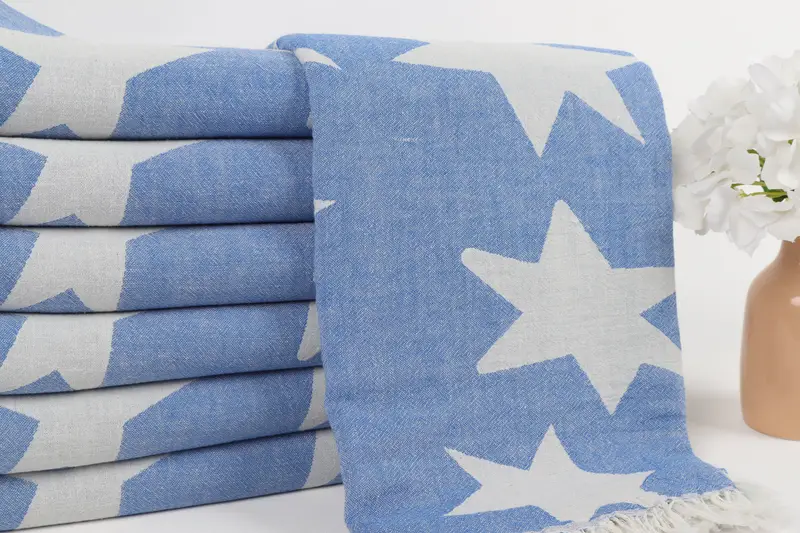 Bachelorette Party Favors, 68x36 Cotton Star Design Towel, Best Wedding Gift, Bachelorette Party Gifts, Maid Of Honor Gift, Quick-dry towel - 3