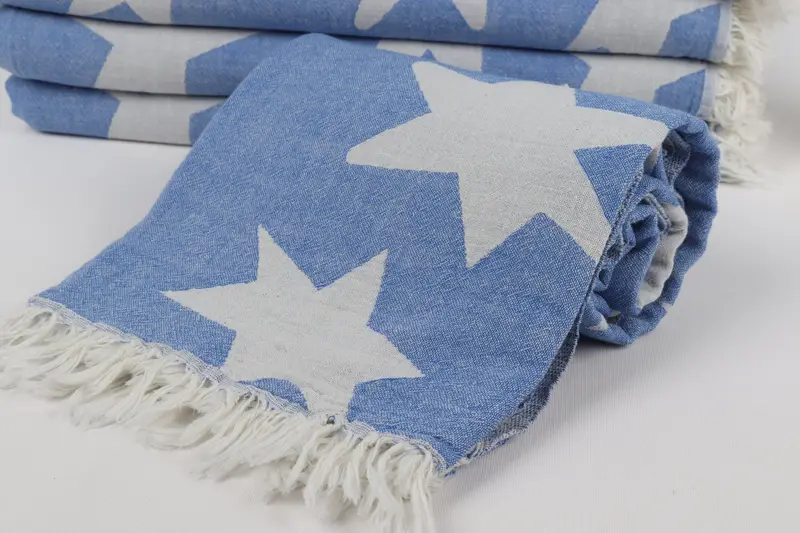 Bachelorette Party Favors, 68x36 Cotton Star Design Towel, Best Wedding Gift, Bachelorette Party Gifts, Maid Of Honor Gift, Quick-dry towel - 5