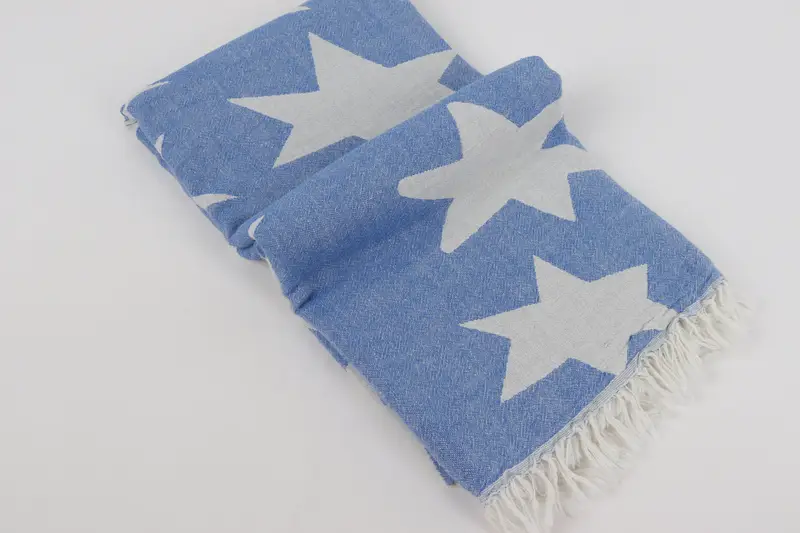 Bachelorette Party Favors, 68x36 Cotton Star Design Towel, Best Wedding Gift, Bachelorette Party Gifts, Maid Of Honor Gift, Quick-dry towel - 7