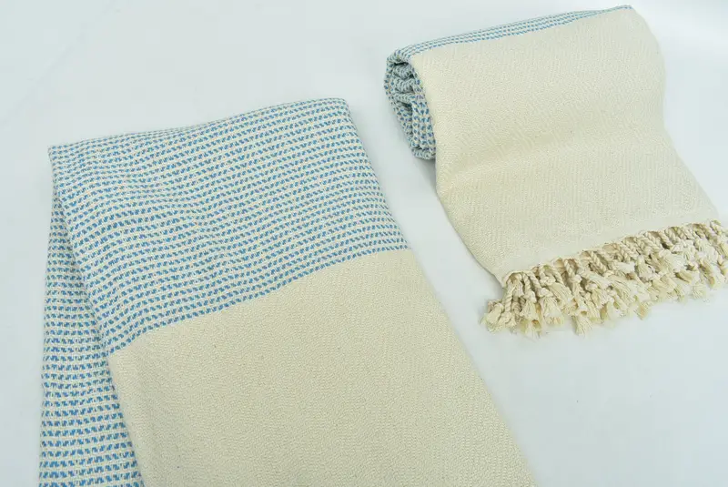 Welcome Wedding Gift, Embroidered Towel, Turkish Towel USA, Best Beach Towel, 70x40 Cotton Diamond Towel, Fringed Turkish peshtemal beach towel USA - 7