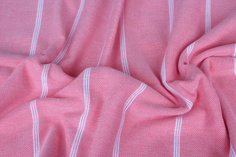 Bridal Shower Gift, Personalized Wedding Gift For Couple, Absorbent Turkish towel, 70x40 Cotton Striped Towel, Summer Towel, Thin towel, Spa Towel - 6