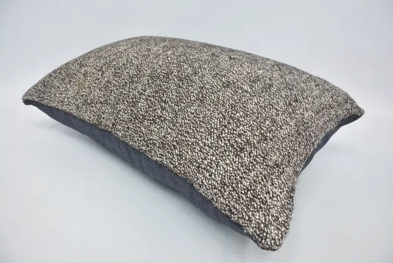 Pillow, Gift Pillow, 16x24 Brown Pillow, Outdoor Bolster Pillow Sham, Shabby Chic Cushion Cover, Turkish Kilim Pillow, Pillow for Sofa - 6
