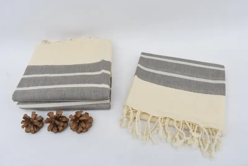 Personalized Wedding Gift, Quick-dry towel, Vegas Bachelorette Party Favors, Monogram Turkish Towel, 70x40 Cotton Striped Towel, Gift Boxes Towel - 7