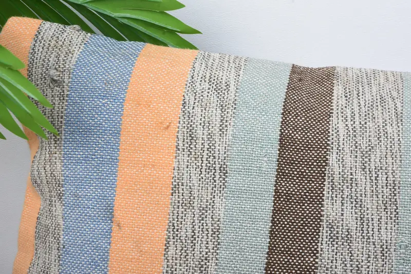 Natural Cushion Cover, Interior Designer Pillow, Boho Pillow Sham Cover, Pillow Cover, Car Cushion Case, 12x20 Green Pillow Cover, Gift Pillow - 2