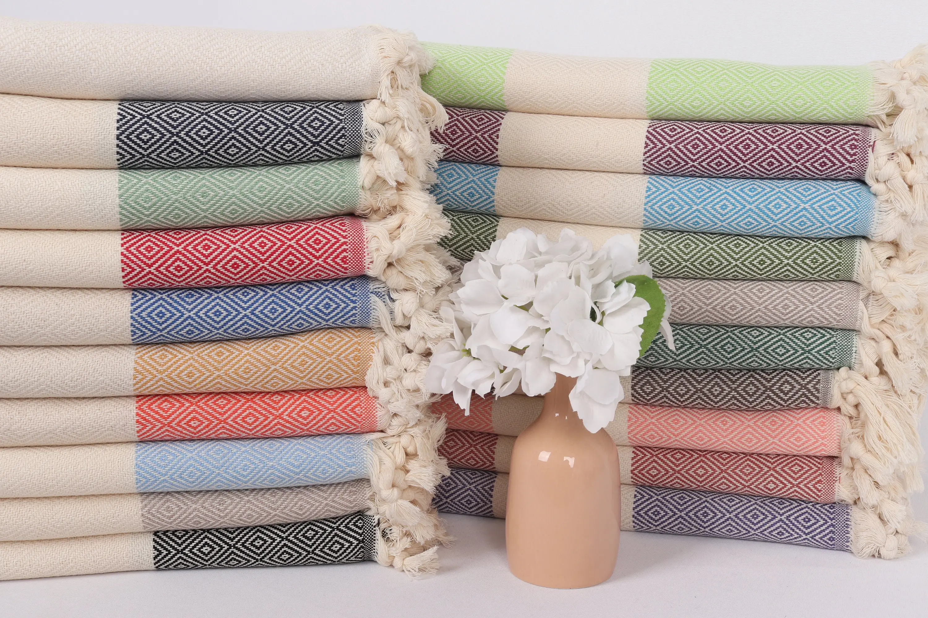 Bridal Shower Personalized Turkish Cotton Beach Towels, 40x70 Inches - 1