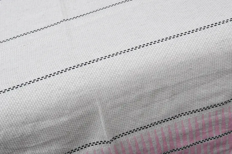 Bridal Shower Gifts, Bedspread, Bridal Shower Gift, Thanksgiving Tablecloth, Christmas Tablecloth, Throw Blanket Couch, 104x96 Cotton Striped Towel - 5